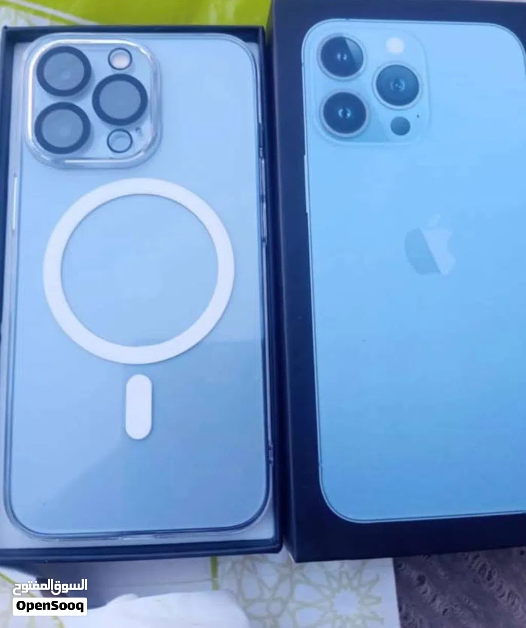 ايفون 13برو نظيف كرت البطارية 97