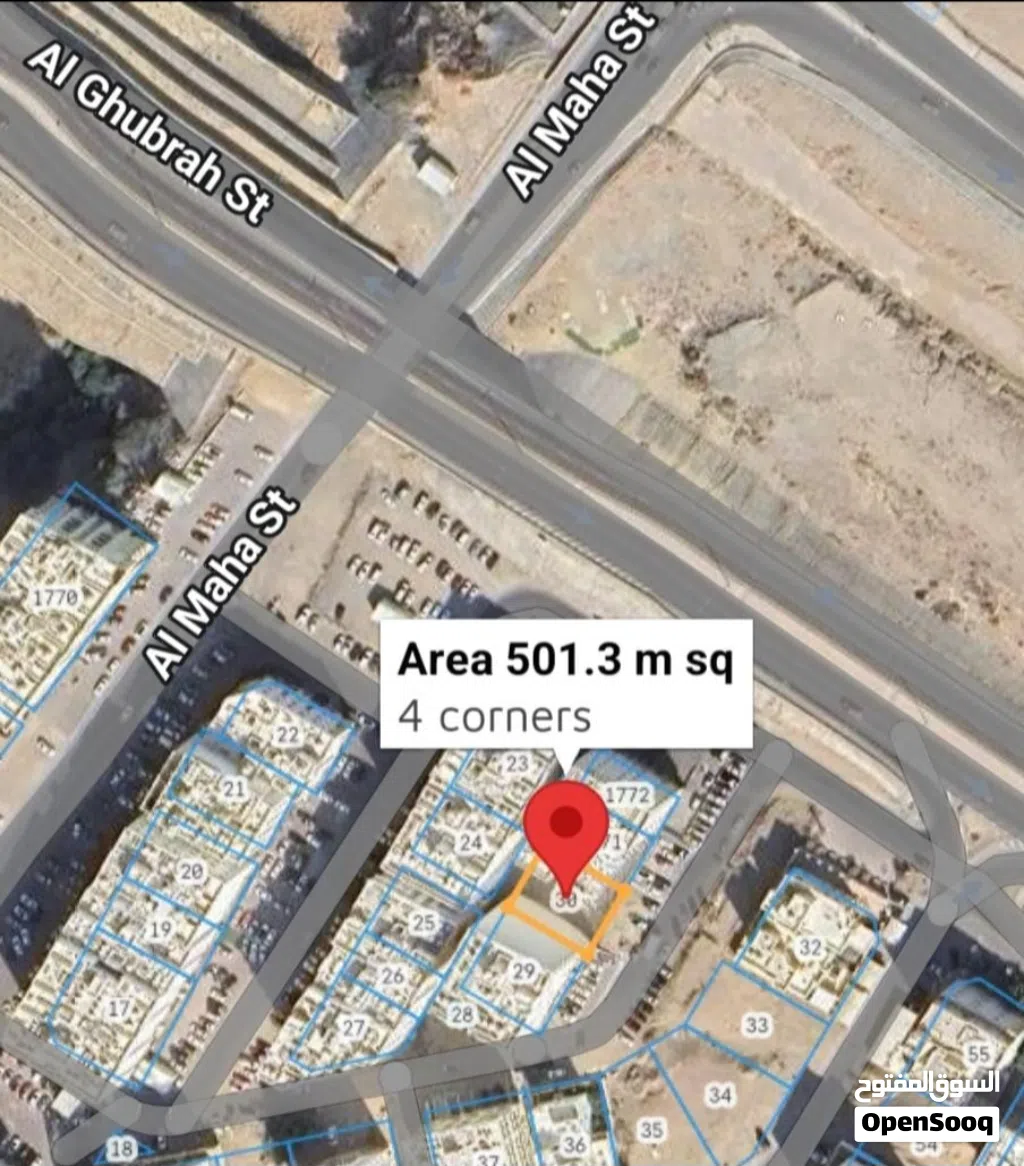 فرصة تجارية بموقع تجاري حيوي في منطقة الخوير الجنوبية شارع المها