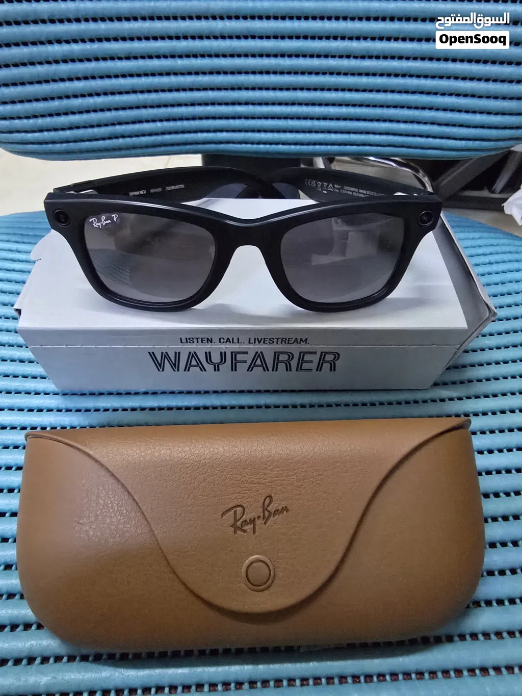 Rayban meta smart glass with polaroid lense