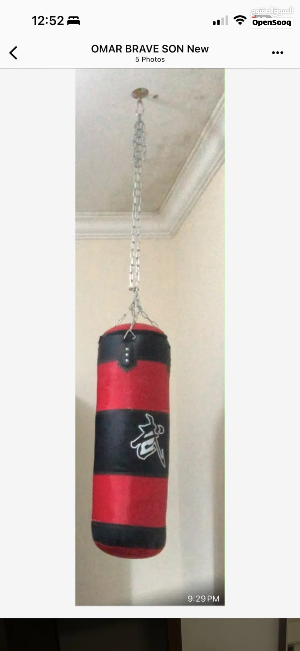 Boxing bag