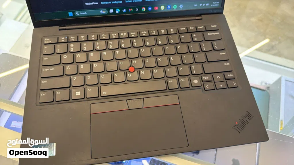 لابتوب Lenovo X1 Carbon بمعالج Ultra 7 Ai رامات 32 جيجا وشاشة 14 لمس