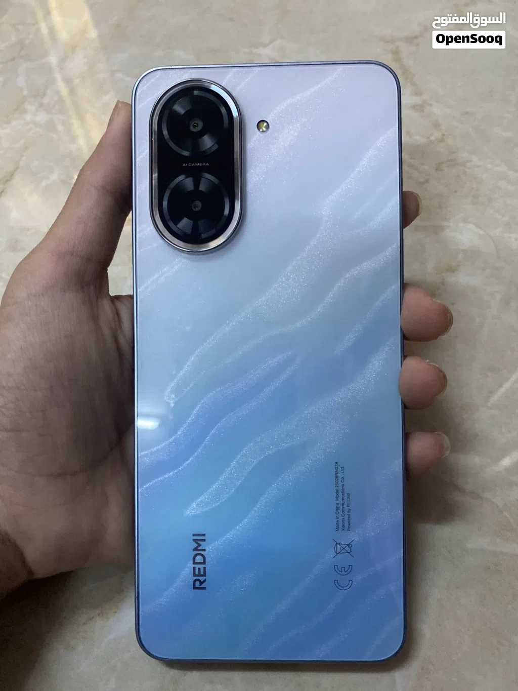 هاتف REDMI A5 128gb مستعمل تقريبا 4 اشهر الهاتف نظيف ويأتي معه ضد كسر نظيف السعر:55 ريال عماني