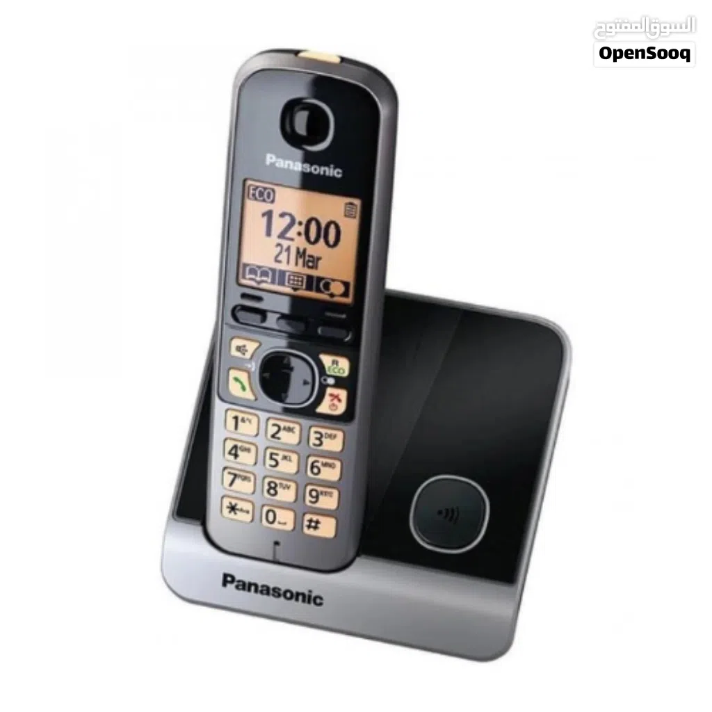 Panasonic KX-TG6711 Cordless Phone هاتف باناسونيك KX-TG6711 اللاسلكي