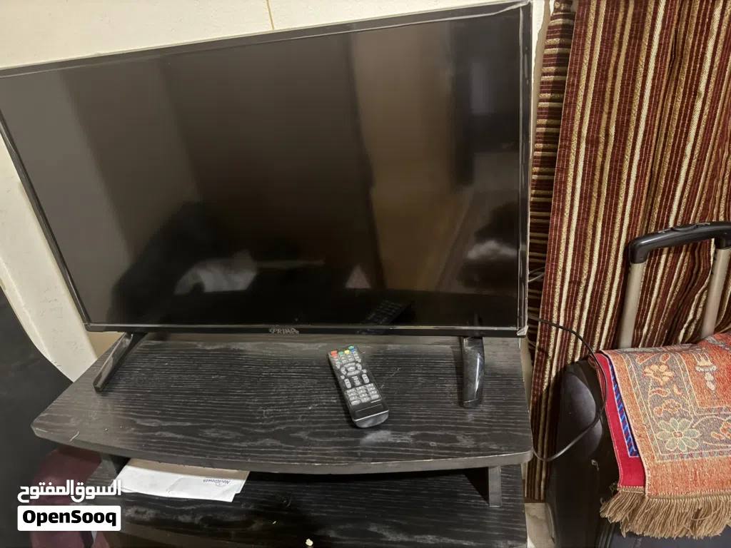 شاشه بريما 32 بوصه LED / HD بحاله ممتازه مع الرسيفر