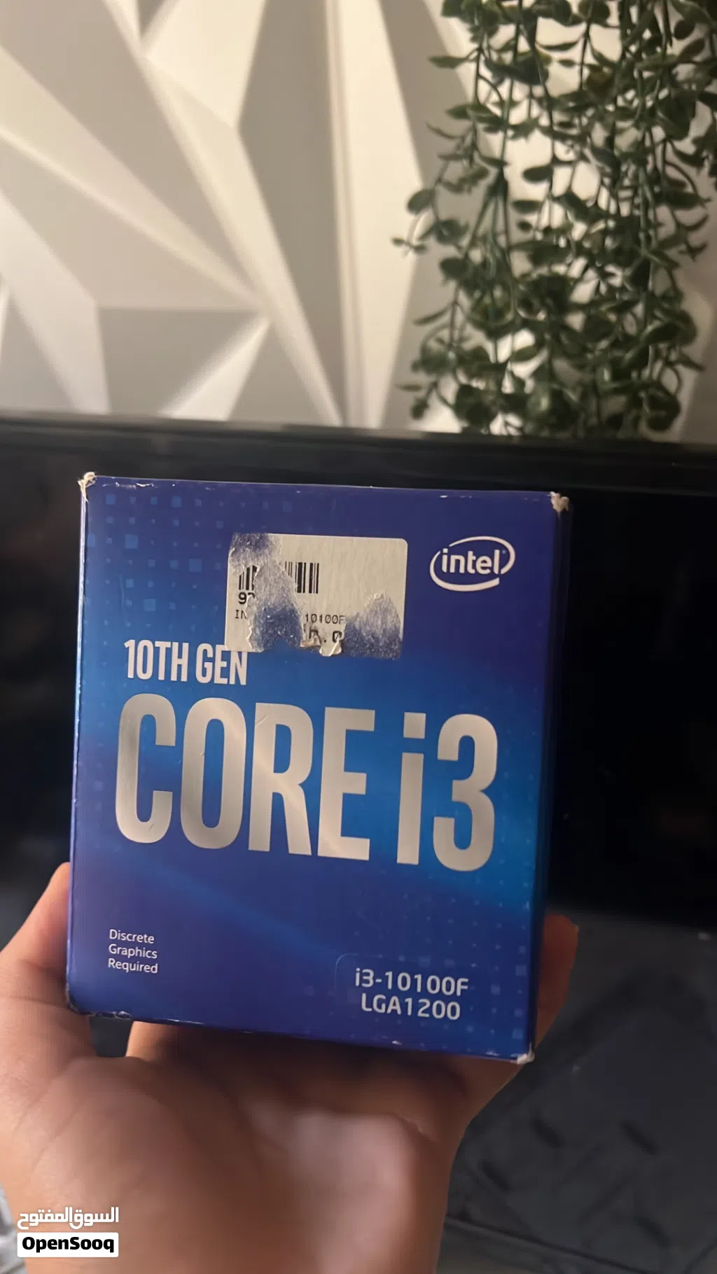 للبيع i3 10100f بحاله جيده(اقراء الوصف)