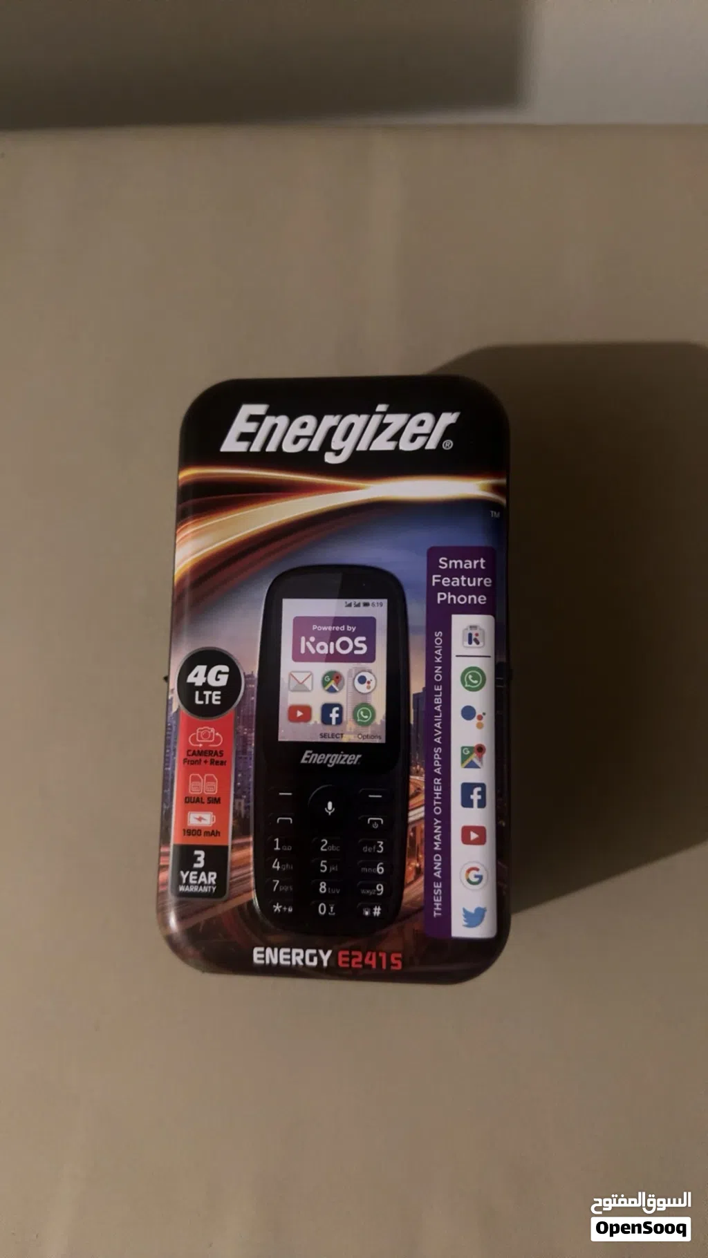 I have two new energizer phone عندي ثنين منه جديد