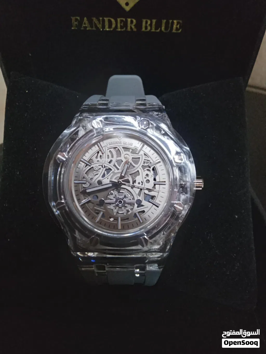 ساعه فاندر بلو Fander blue جديده كليا نادره الماركه مشهوره ومتميزه جدا