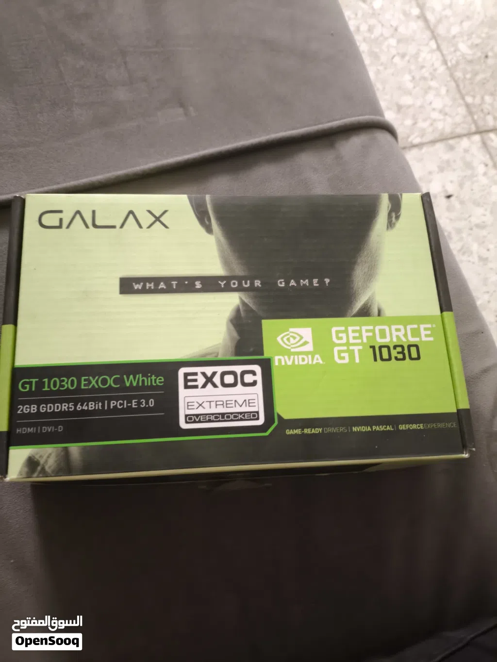 كرت شاشه Gt1030 2gb GDDR5 بل كارتونه