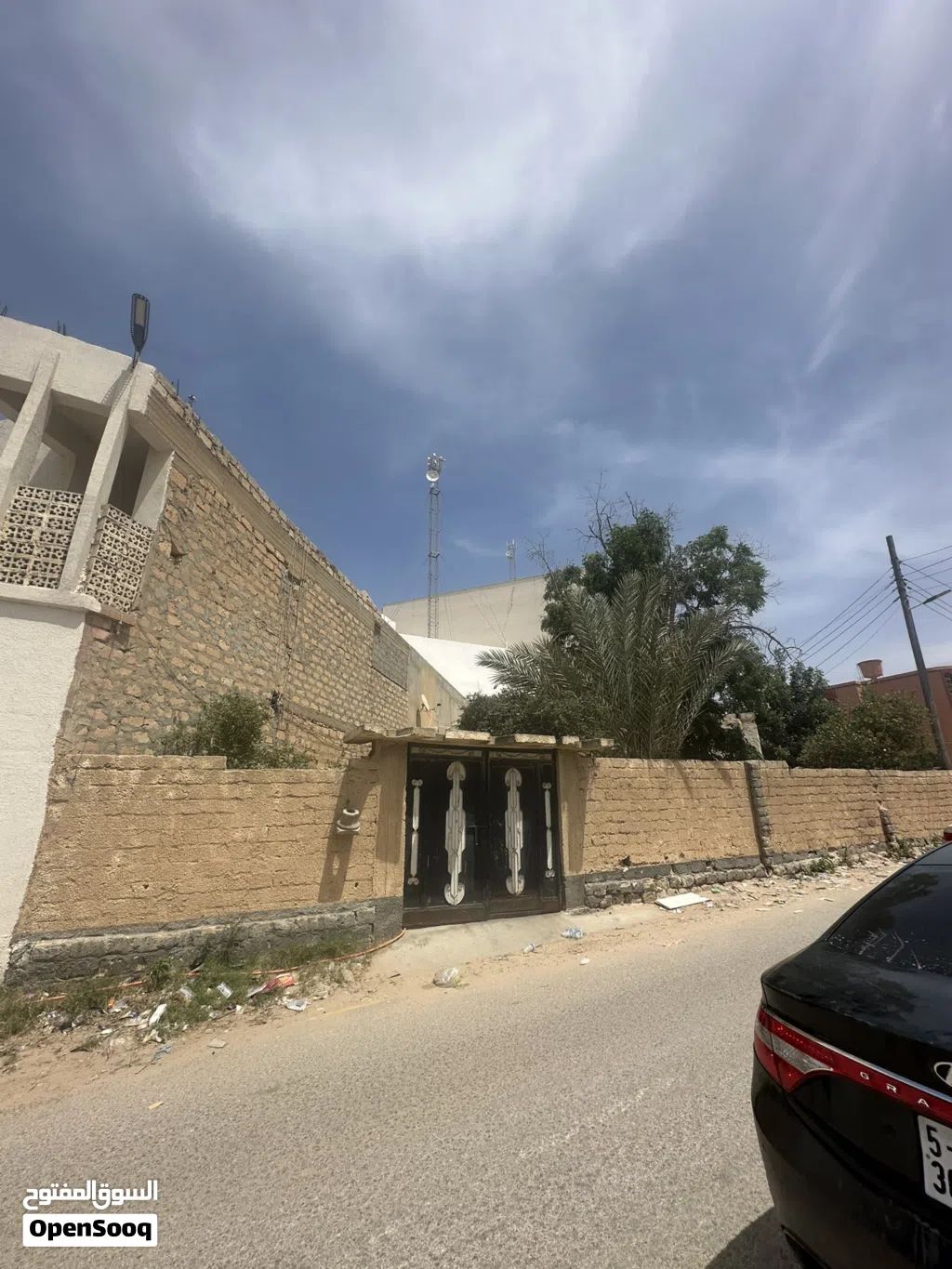 للبيع. حوش ورته للبيع وراقه سيلمه الله يبارك طريق عين زاره ع طريق