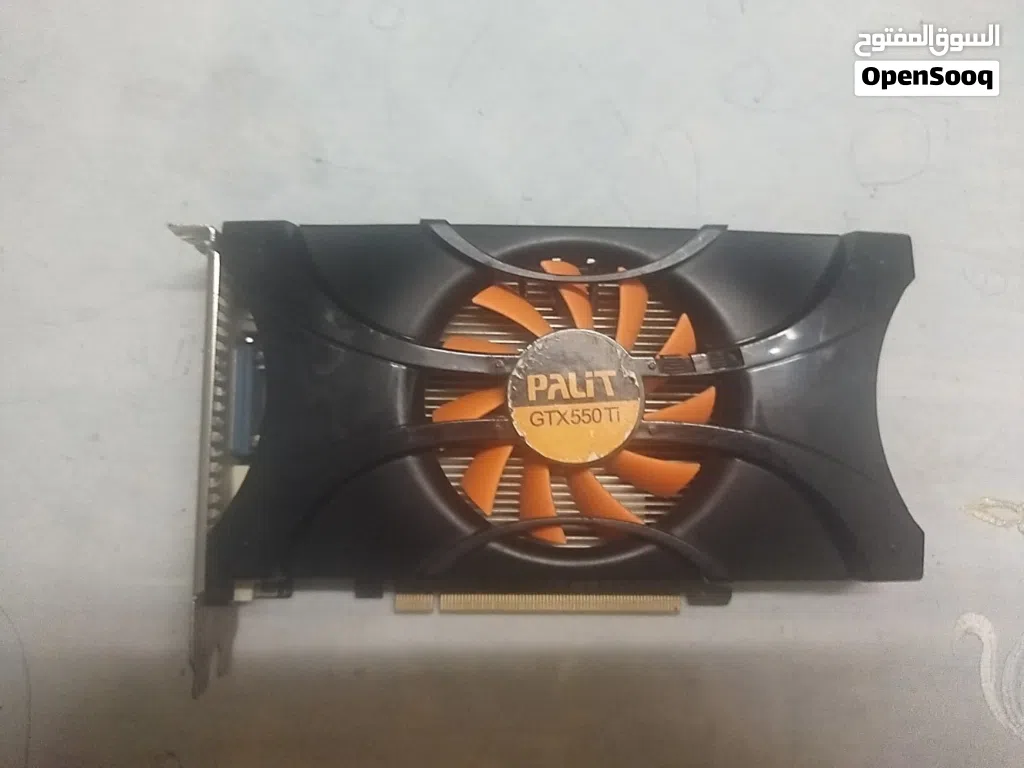 كرت شاشه GTX550TI 1G DDR5 فيه مشكله بسيطه