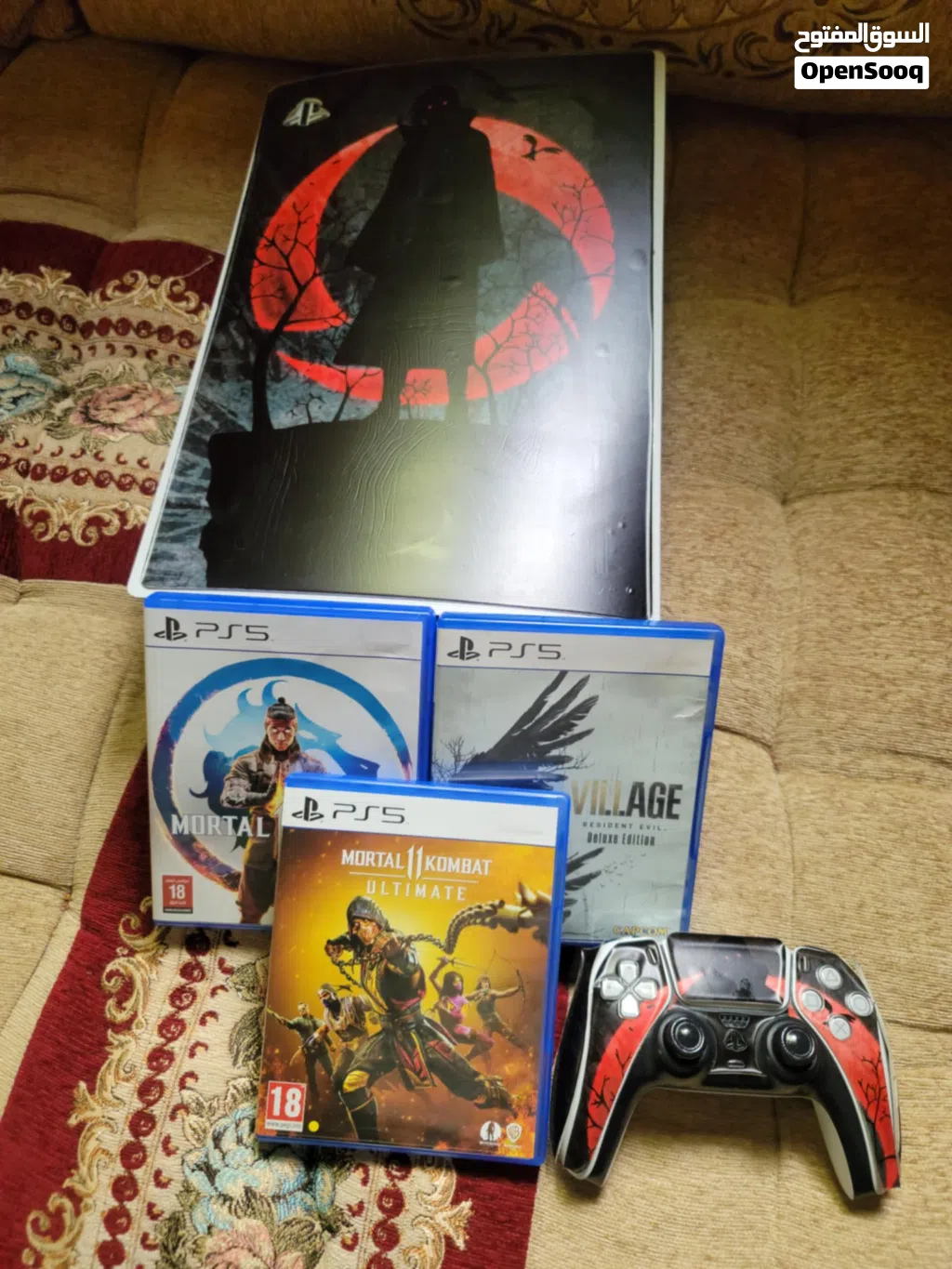 للبيع PS5 مستعمل نظيف جدا بالكرتون