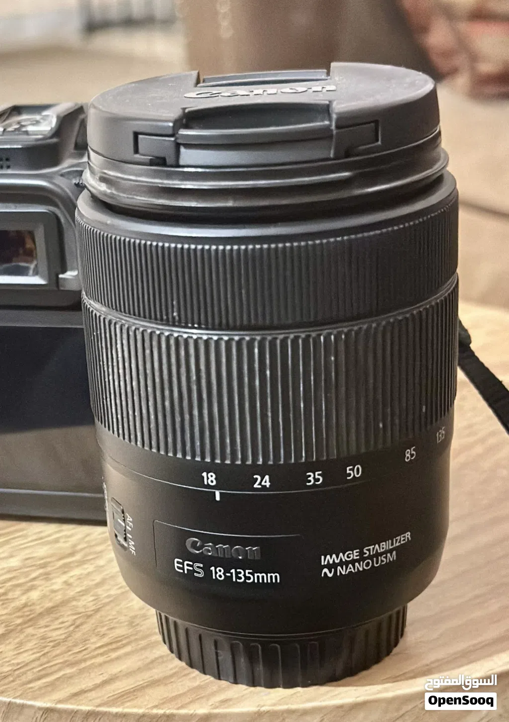 عدسه كانون اصليه 18-135mm استعمال نظيف