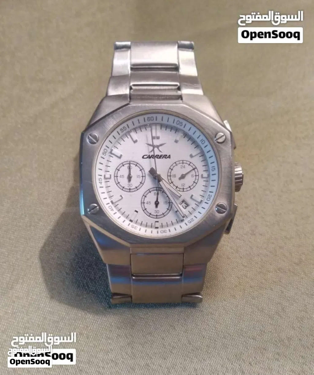 ساعة carrera اصلية بحاجة بطارية فقط