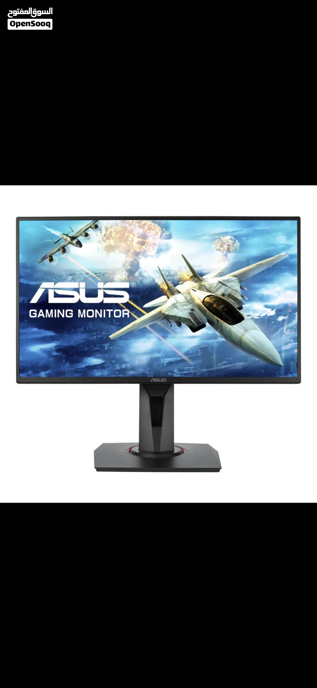 شاشة ASUS VG258 Gaming Monitor 24.5 إنش 165Hz بحالة جديده