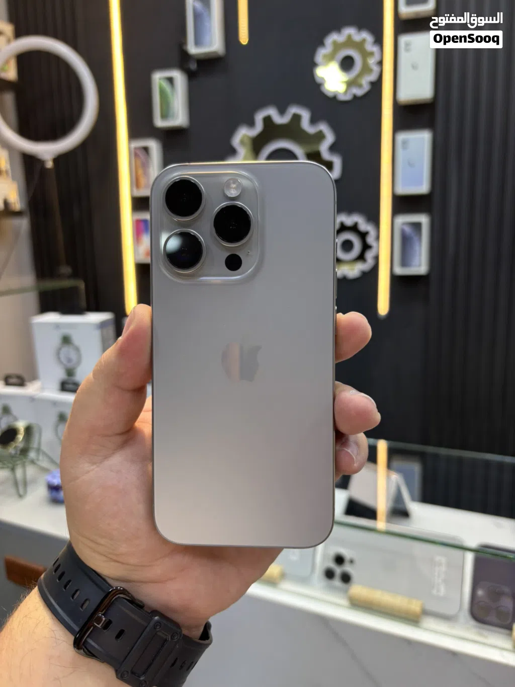 iPhone 15 pro 256 GB battery 88% شرق اوسط مدخل خط بسعر مميز