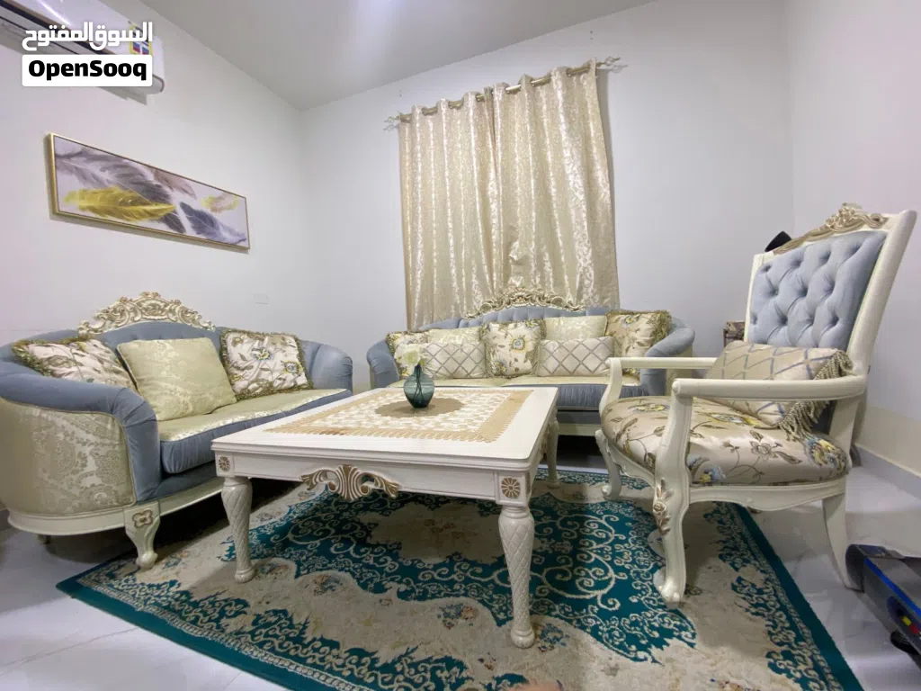 Danube 6 seater premium quality Sofa with luxury chair and center table.