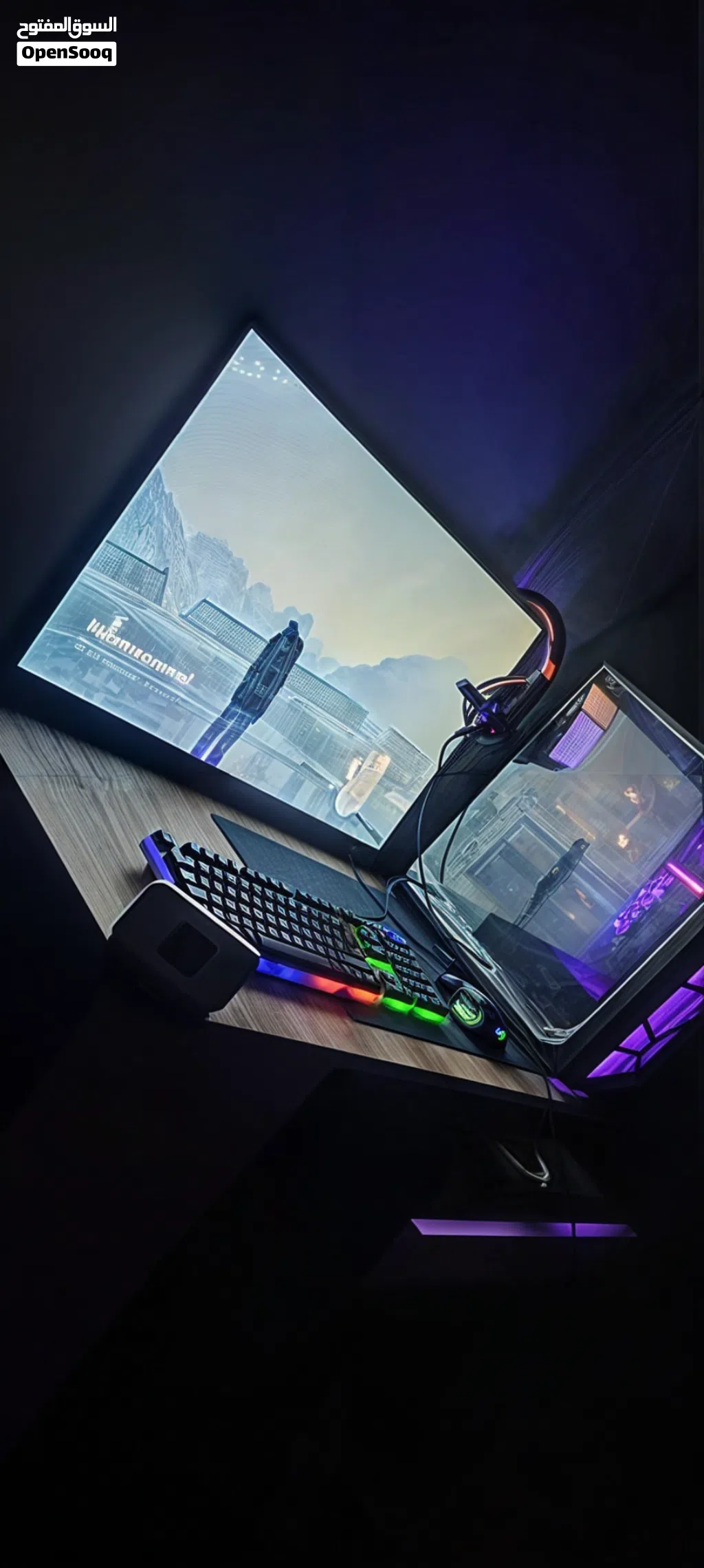قطع كمبيوتر جيل رابع CPU: Intel Core i5-4570 Motherboard: Gigabyte 4th Gen (e.g., H81 / B85) RAM