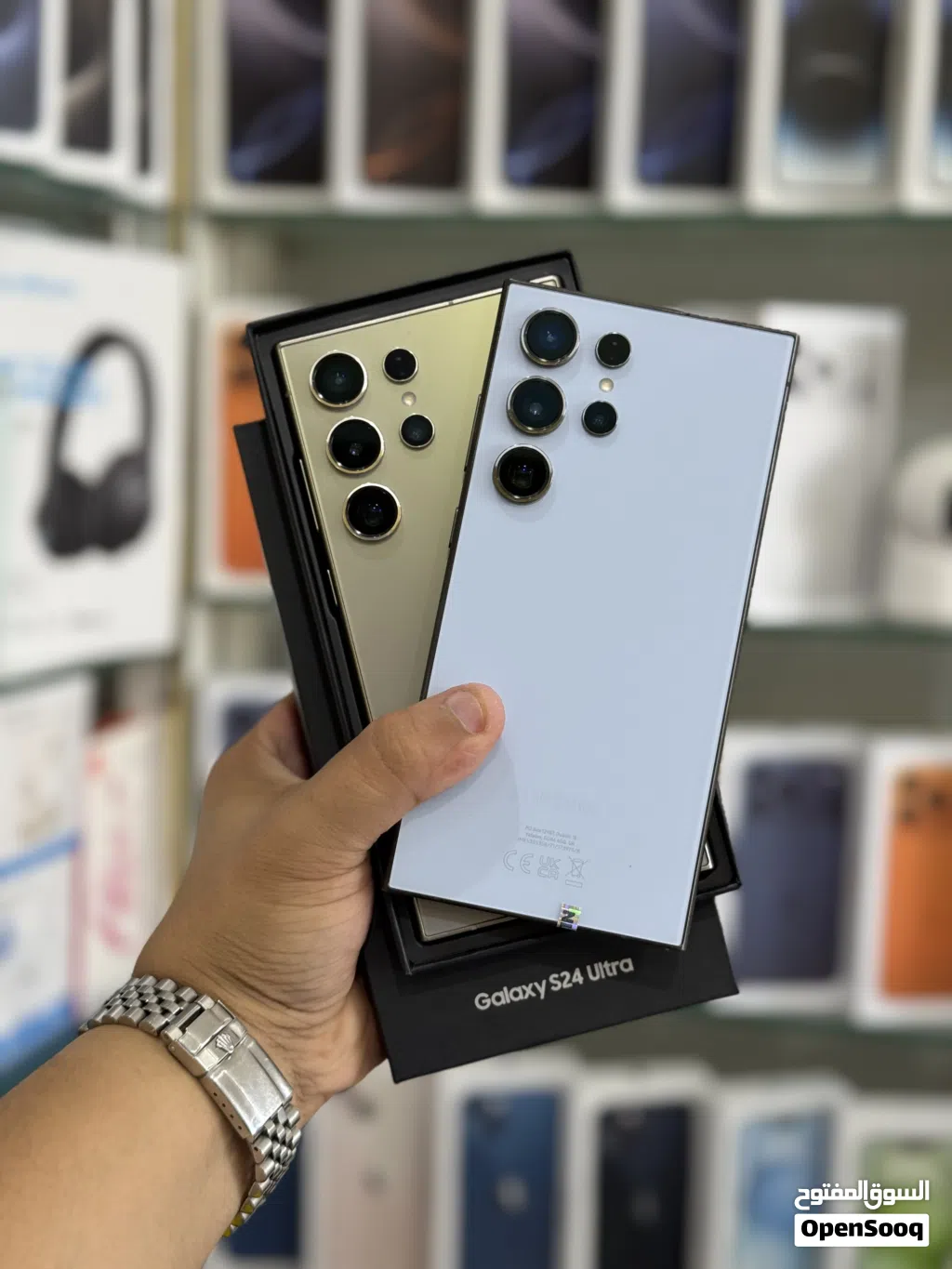 عرض خاص : Samsung S24 ultra 1TB بالذاكرة العملاقة مع ضمان هاتف بحالة الوكالة بدون اي شموخ أو مشاكل