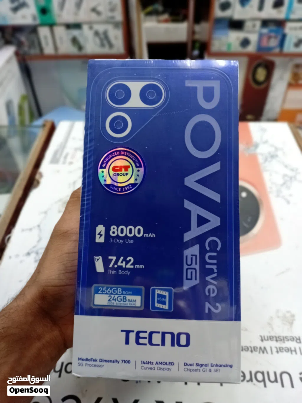 TECHNO POVA CURVE2 5G 256GB NEW FOR SALE