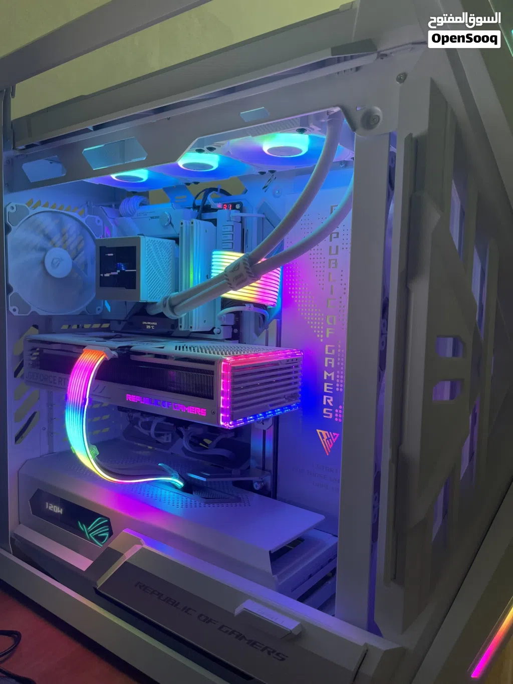 High End gaming Pc / All white Asus rog product Rtx 4090 / Intel 14900k