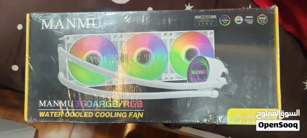 Manmu SSL-360 AIO CPU Cooler 360MM مبرد مائي مغلق بقياس 360 مم