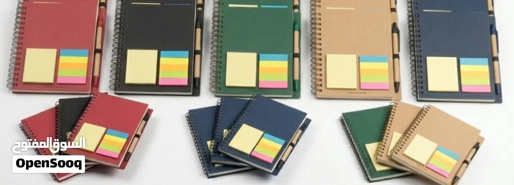 دفاتر الملاحظات Notebook بالجملة ((100دفتر واكثر))