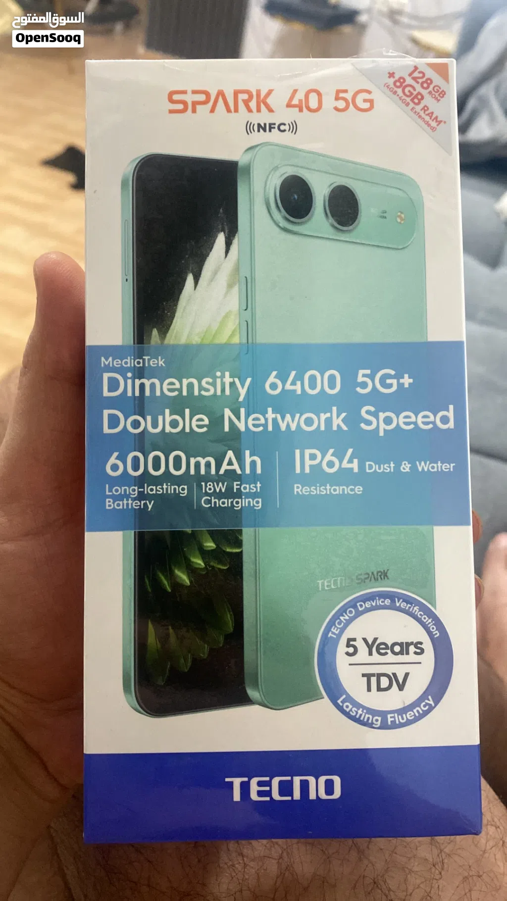 جهاز تيكنو سبارك 40 5G الجديد