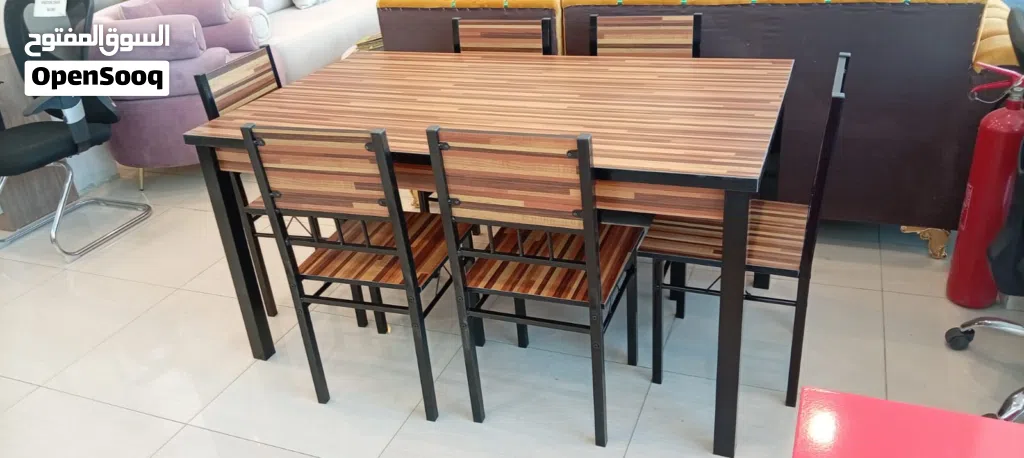 طاولة طعام صينية الصنع (1+6) Dining Table Made In China (1+6)