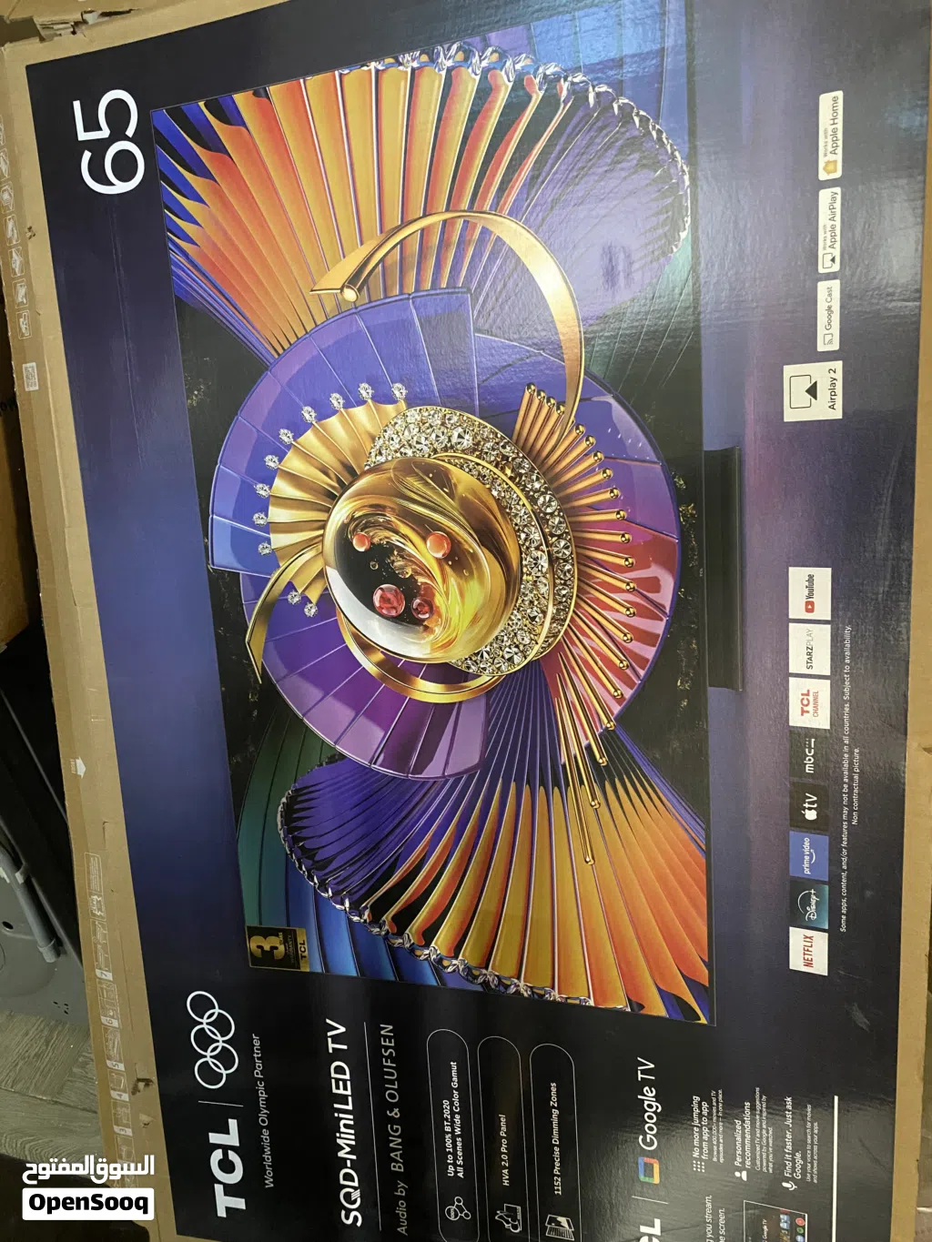شاشة tcl بحالة الجديدة Premium QD-Mini LED