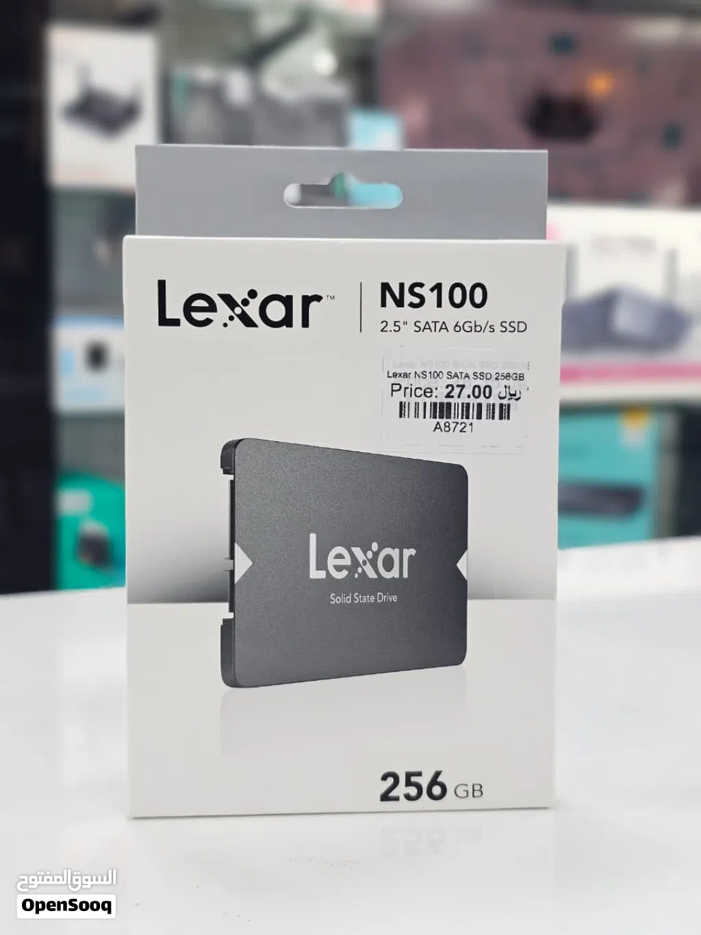 Brand New Lexar NS100 SSD in Oman 256GB Sata SSD 3 Years Warranty