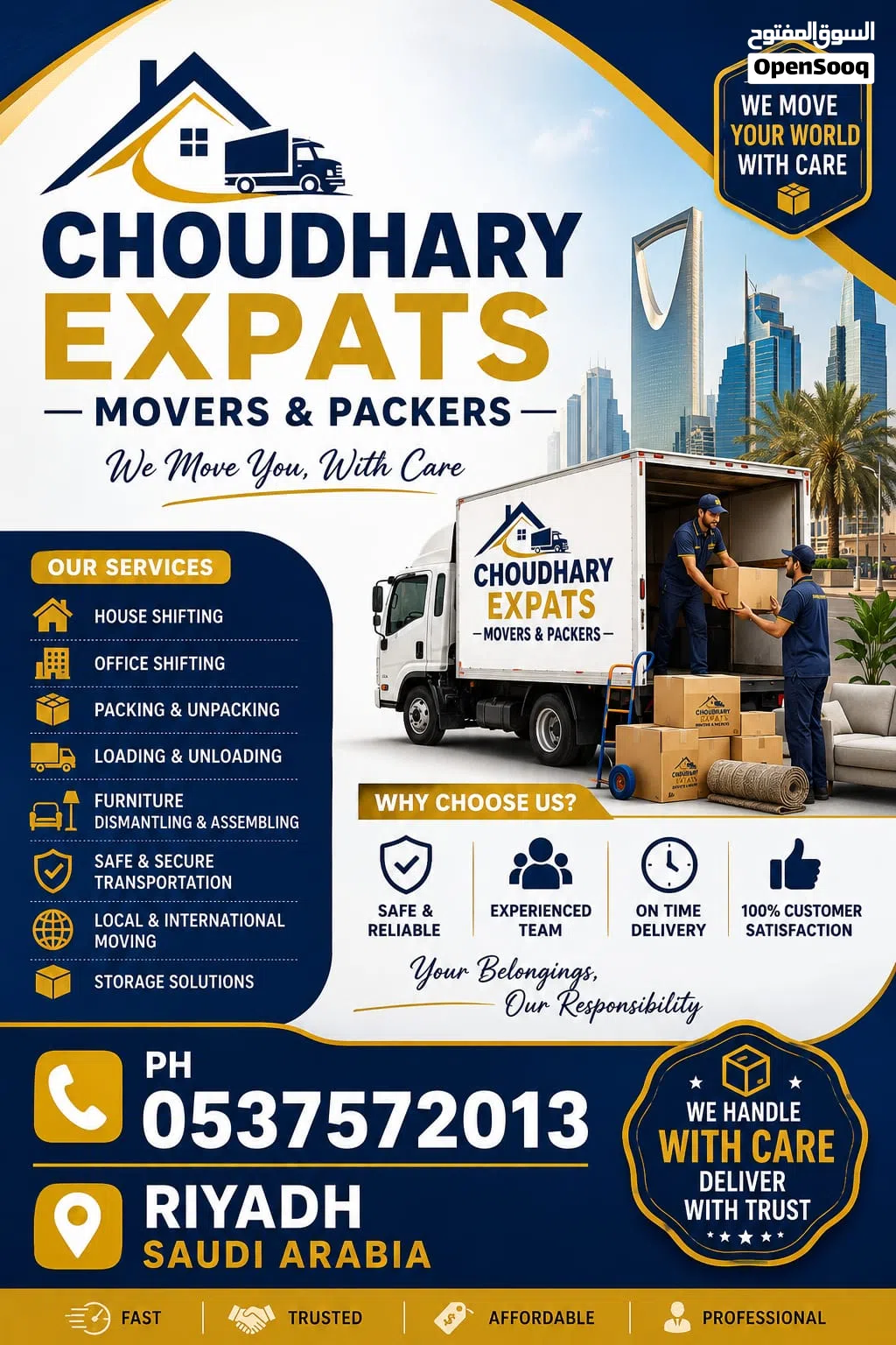 CHOUDHARY EXPATS MOVERS AND PACKER WITH GUARANTEED PEST