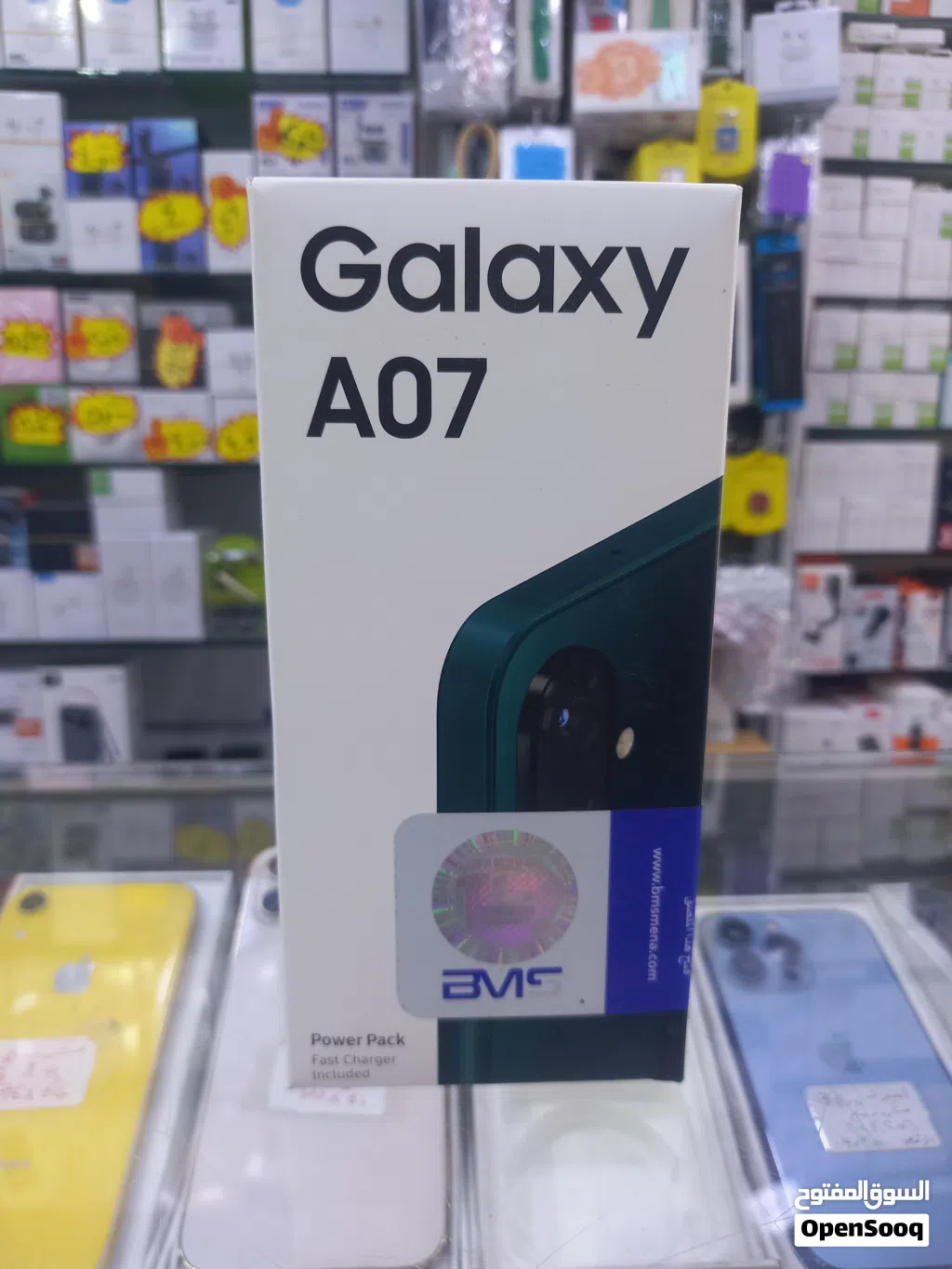 تلفون سامسونج A07 مستعمل بحالة الوكالة رام 6 ذاكرة 128 متوفر توصيل