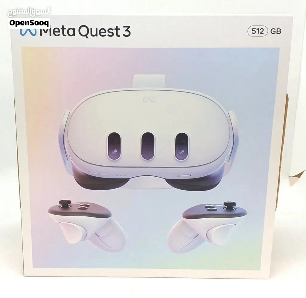 Meta Quest 3 512 GB with 1 year warranty