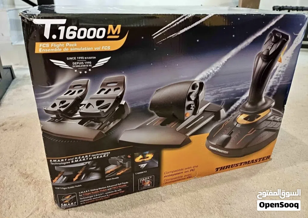 Thrustmaster T16000M Flight Pack