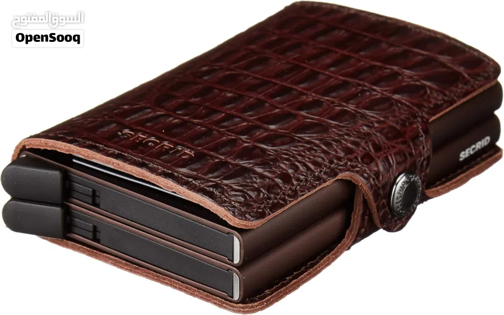 Secrid Double Wallet Leather & Aluminum Material With RFID
