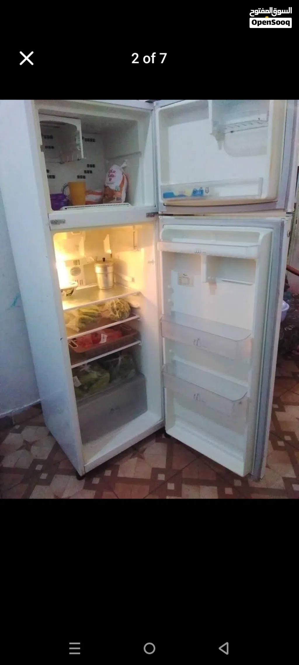 whirlpool fridge good working and good condition.