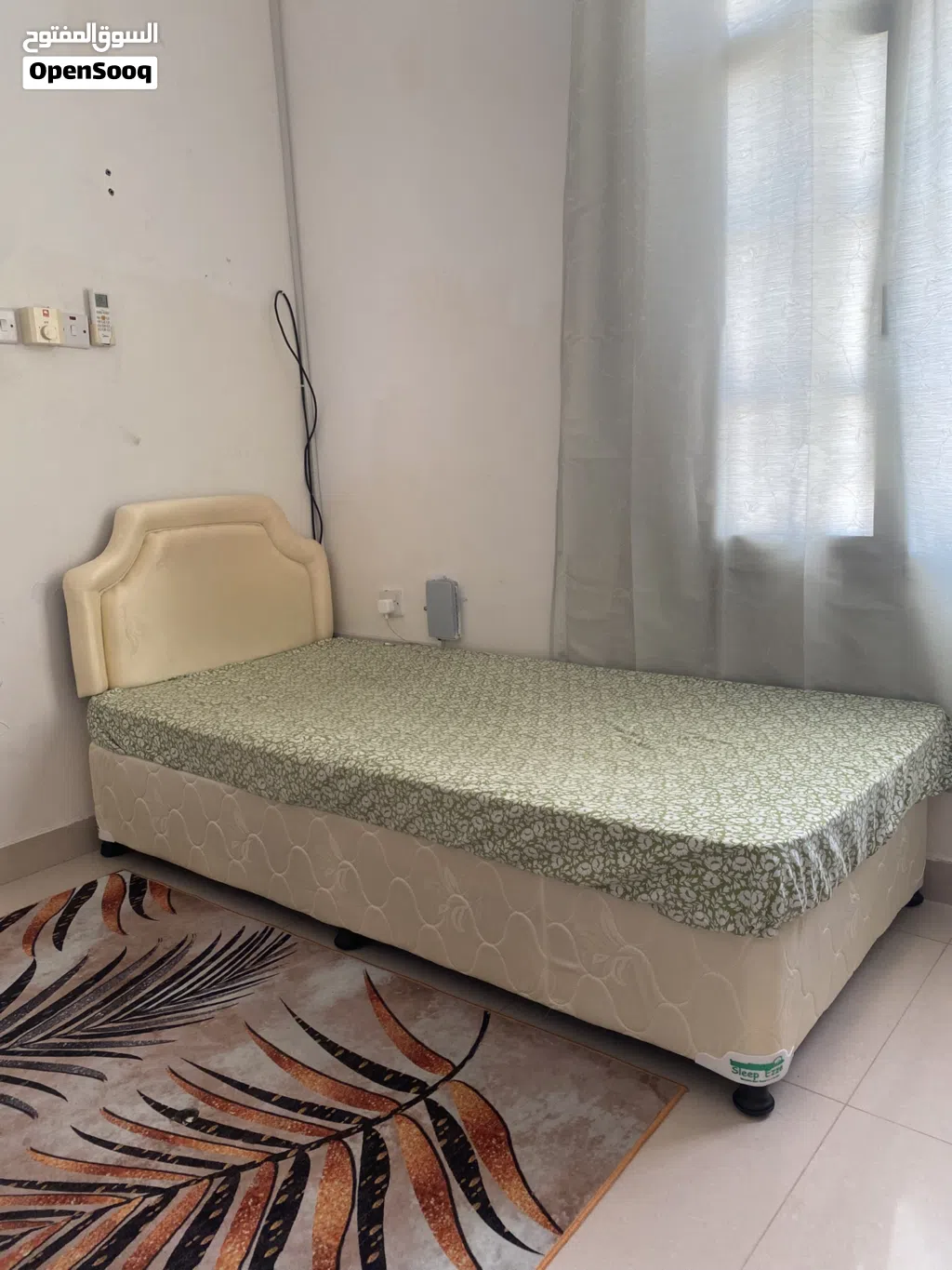Raha single bed for sale only 3 months used 25r