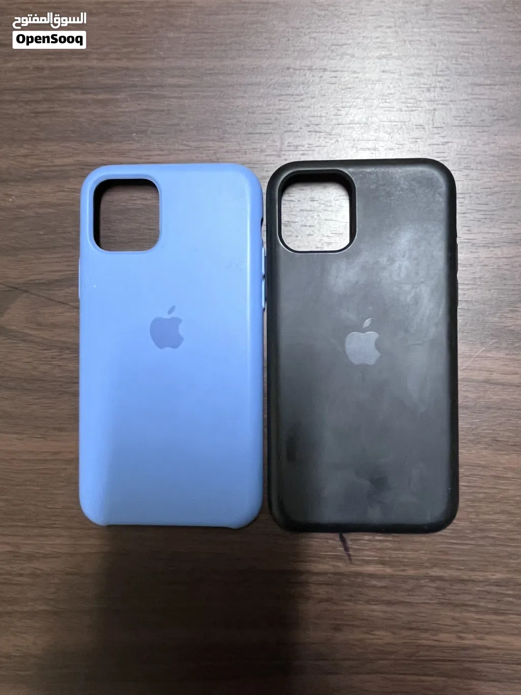 iPhone 11 Pro Silicone Cases Bundle (Black + Sky Blue)