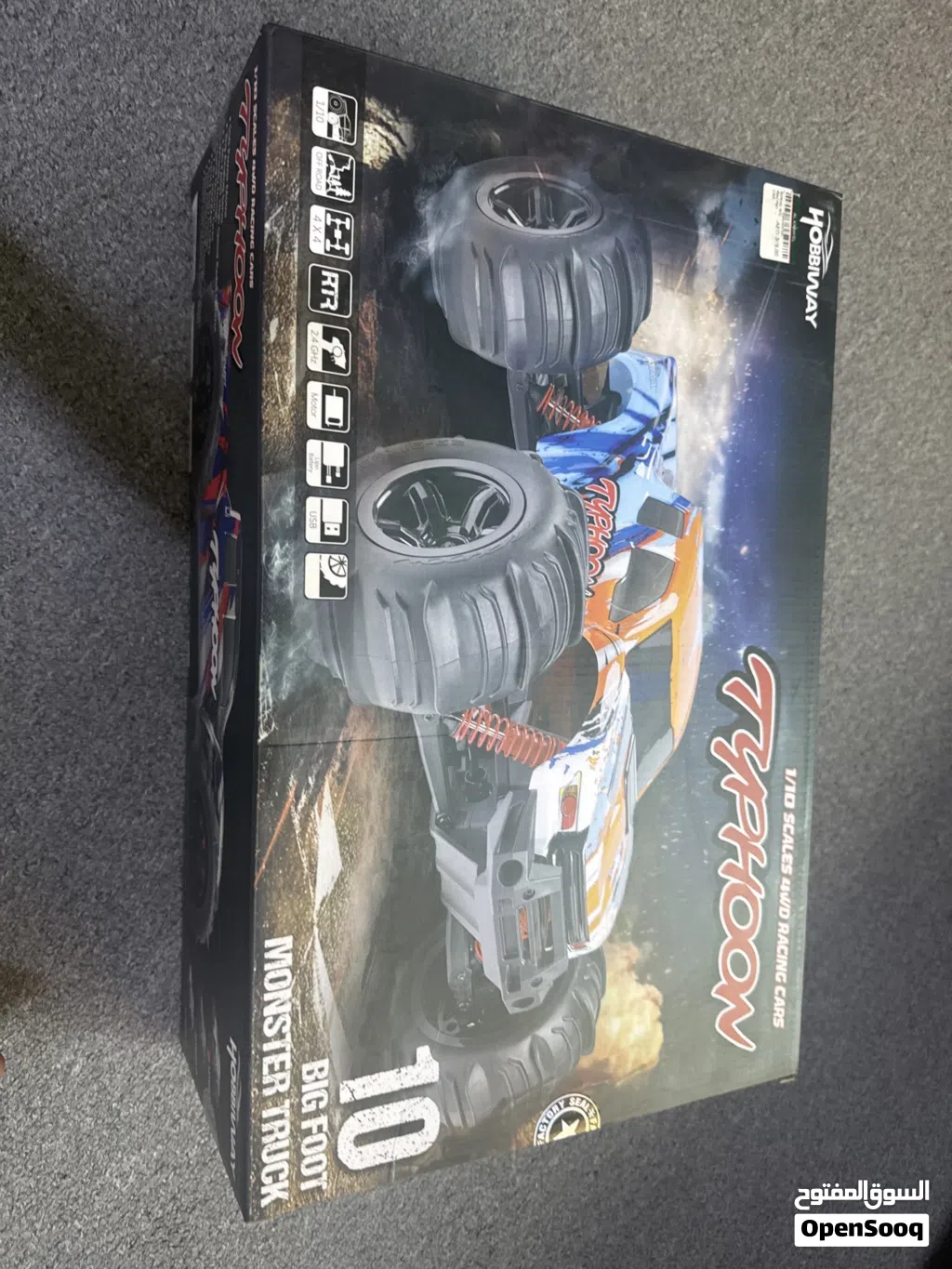 سيارة أر سي كار (النوع) TYPHOON الدفع رباعي 4x4