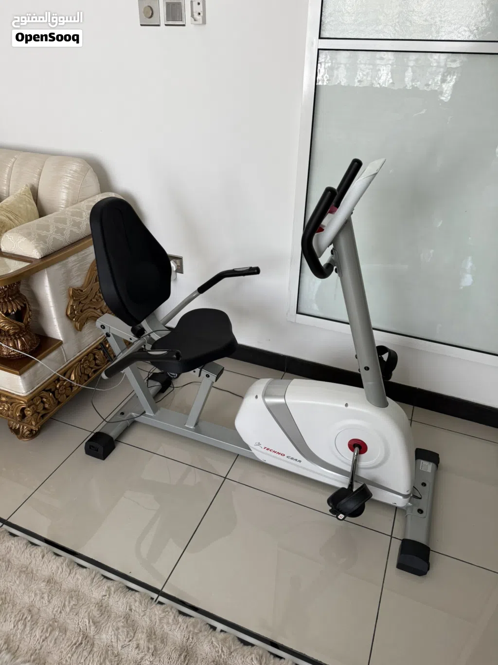 Reclined seat bike