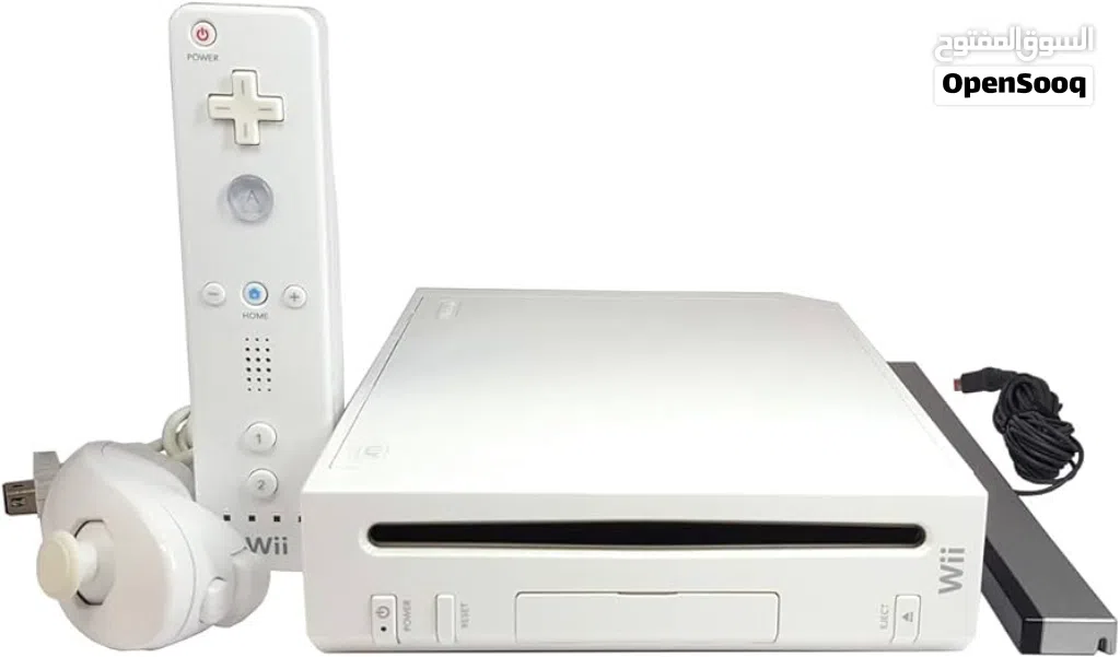 Modded Nintendo Wii (Whole Set) + 520 Games (1 TB HDD) - Used