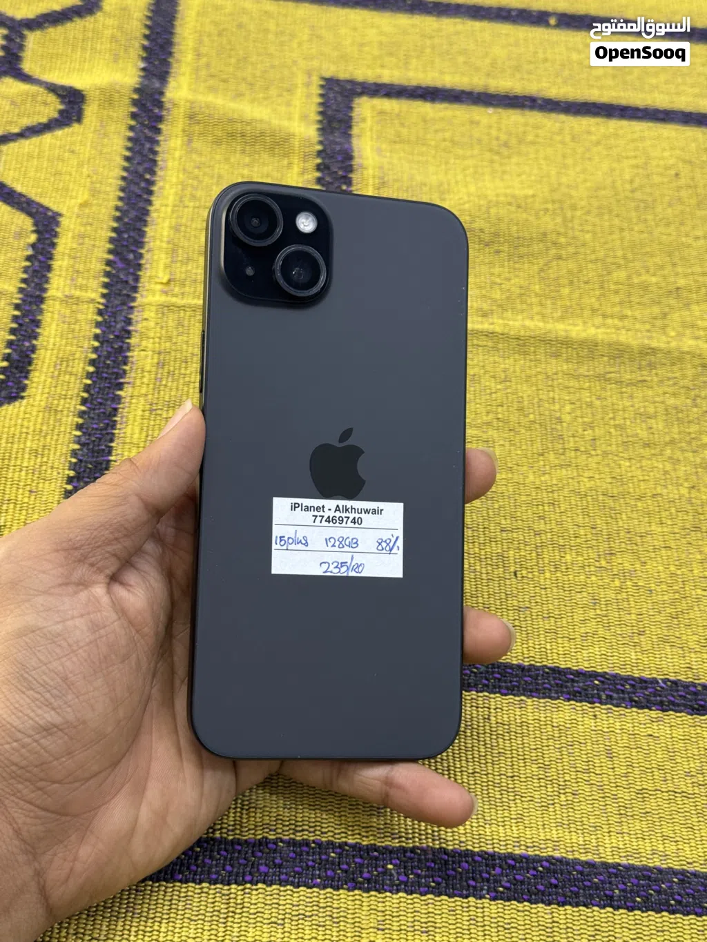 15plus 128GB 88% battery and very clean and good condition and good performance