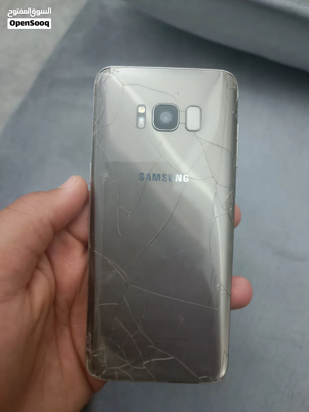 موجود s 8 يبي شاشه شاشته محروقه