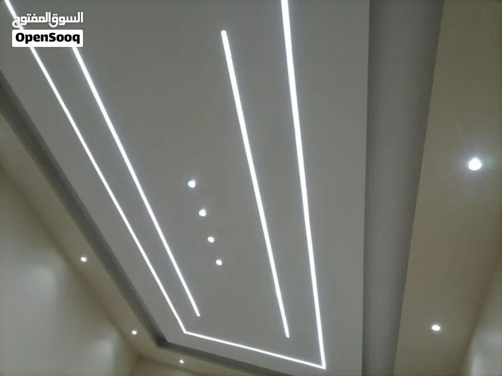 ديكور جبس امبورد واصباخ وتصليحات وانواع الديكورات
