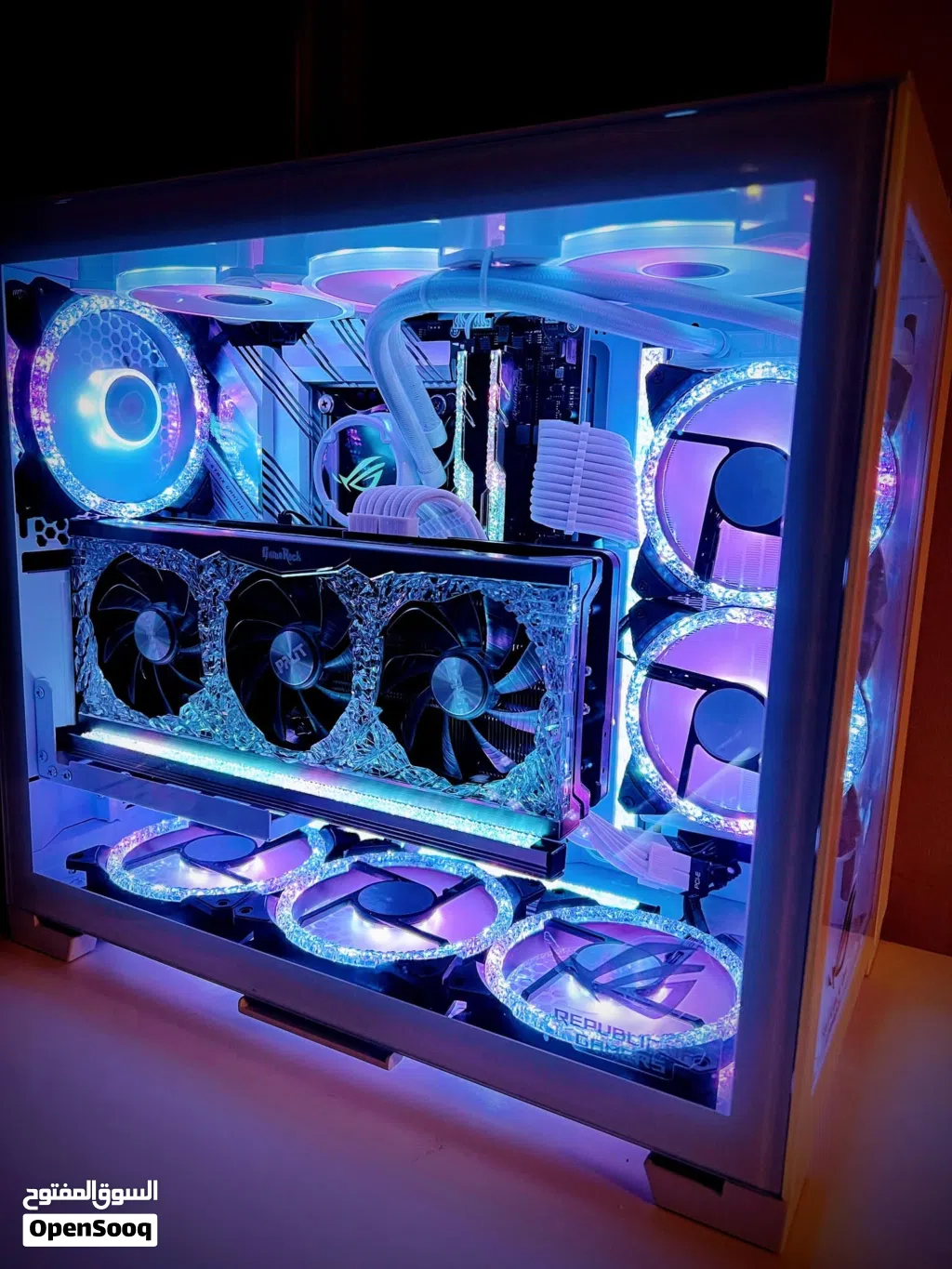 Geforce Nvidia RTX 3080 10GB Palit Gamerock Edition, كرت شاشه مستعمل استعمال نظيف