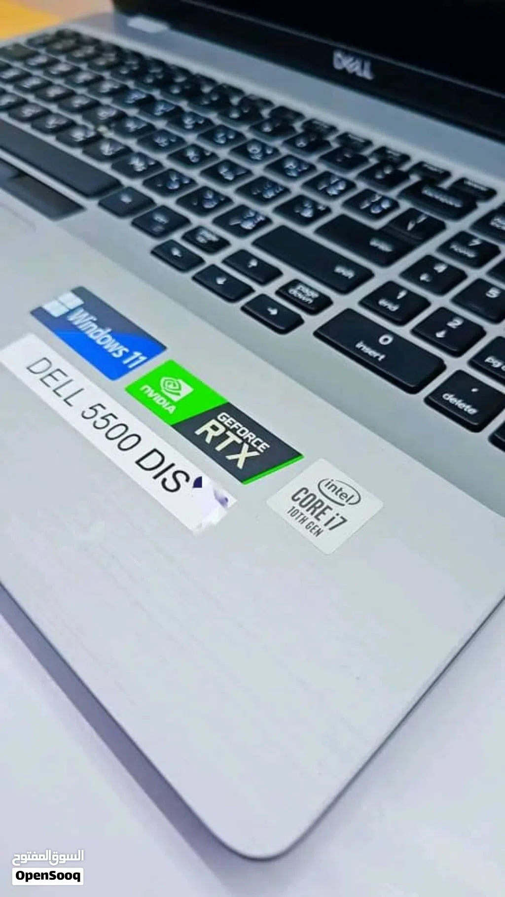لابتوب للدراسة والالعاب والبرامج الهندسية بكرت ،RTX 4GB, ومعالج cori7 الجيل 10 العاشر
