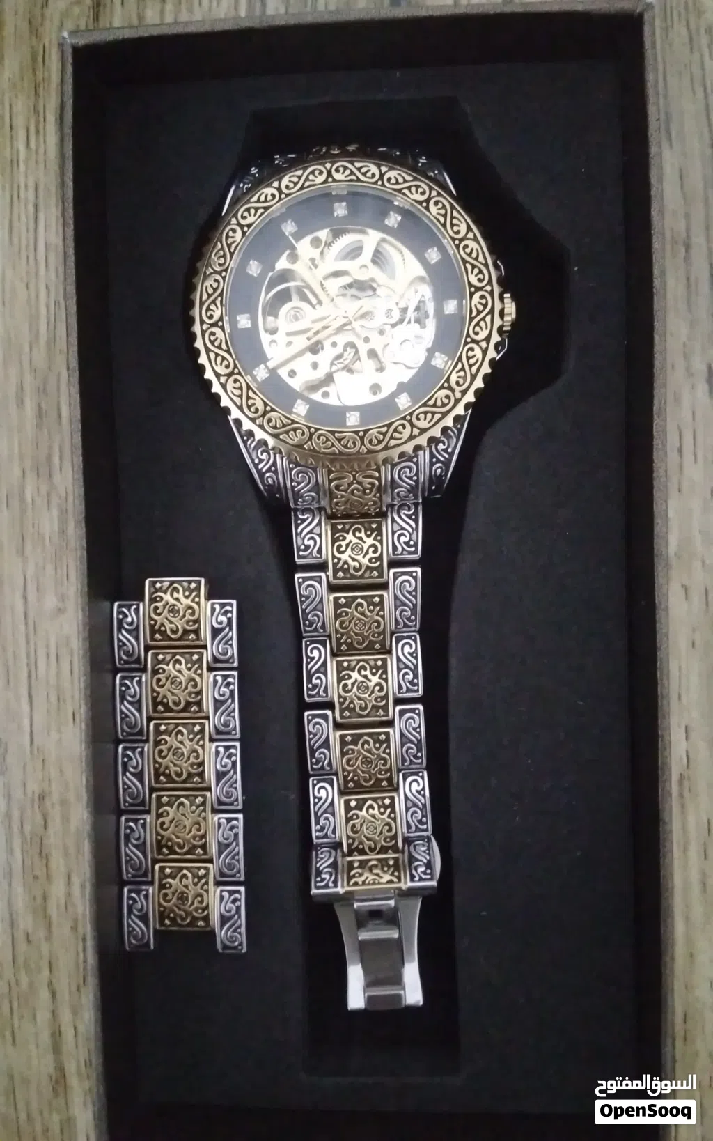 FORSINING WATCH TM-378G Good condition