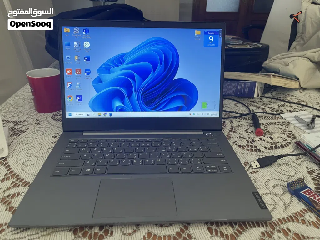لابتوب لينوفو ThinkBook 14 - كور i7 / خفيف ونحيف جداً للمهنيين والطلاب