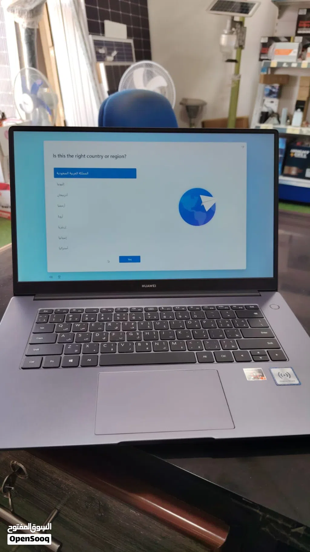 Huawei laptop brand new condition, لابتوب هواوي جديد تمامًا