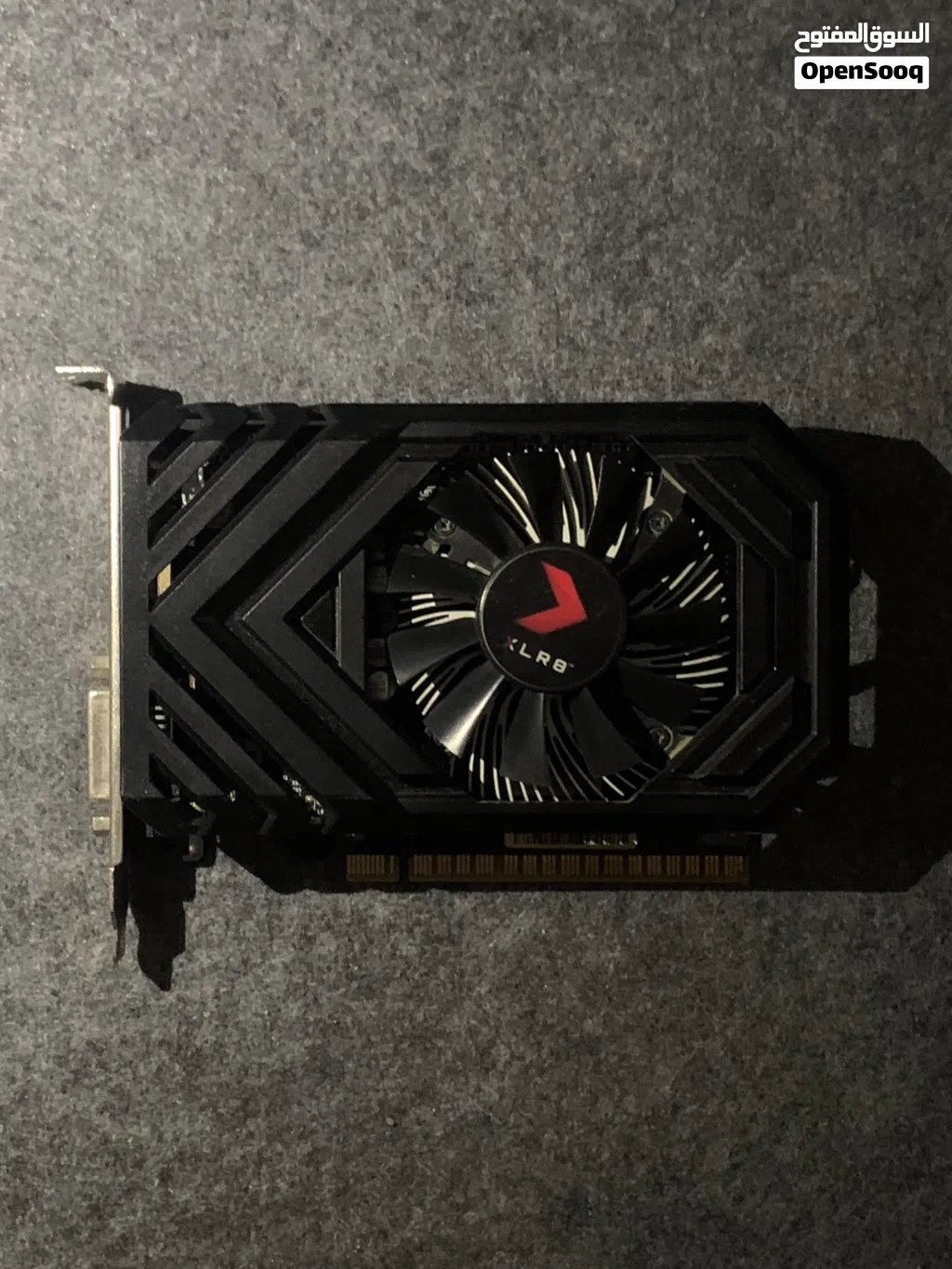 كرت شاشة PNY GTX 1650 4GB OC (للبيع كـ "قطع غيار" أو "للصيانة")